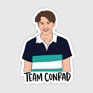 Brittany Paige - Team Conrad Face Sticker