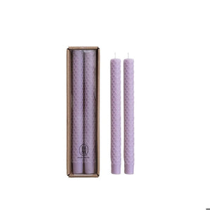 Hazel Mazel - Honeycomb Lilac Taper Candles