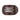 Teleties -Brown Crocodile Medium Flat Round Hair Clip