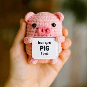 Pavilion - Pig Mini Crocheted