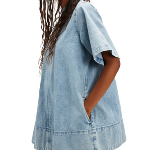 Free People - Harlow Mini in Ocean Blue