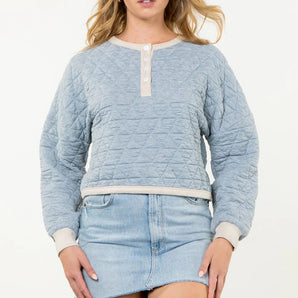 THML - Textured Triangle Sweater