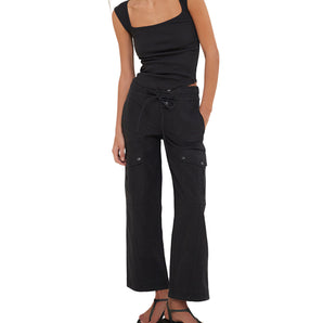 Free People - Park Ave Pant in Black