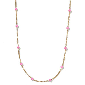 Linny Co - Dabney Pink Necklace