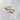 Native Gem - 14K Vermeil Floating Huggie Earrings