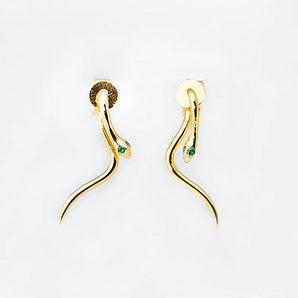 Native Gem - Snake Crawler Earrings