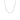 Marlyn Schiff - Silver Twisted Rope Chain Necklace