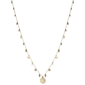 Marlyn Schiff - Long Disc Necklace