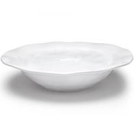 Q Squared - Ruffle Round Shallow Bowl 14"