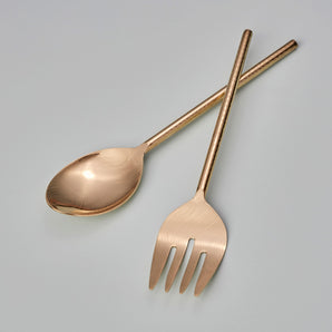 Be Home - Etched and Hammered Serving Set Gold