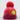 Pudus - Beanie Smiley Pink Lumberjack w/Pom Hat