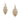 Marlyn Schiff - Lattice Pattern Drop Earring