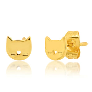 Tai - Simple Gold Animal Stud Earrings