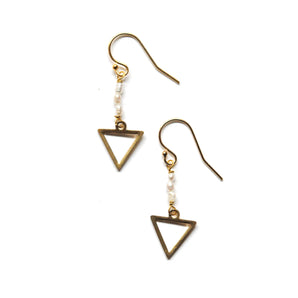 Didi - Triangle Drop Earring