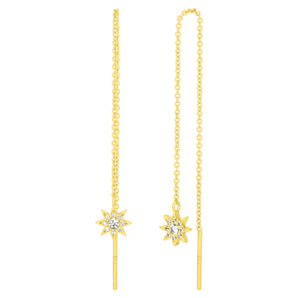 FYB - Stardust Gold Threader Earrings