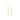 Marlyn Schiff - Gold-Brass Linear Elongated Teardrop Earring