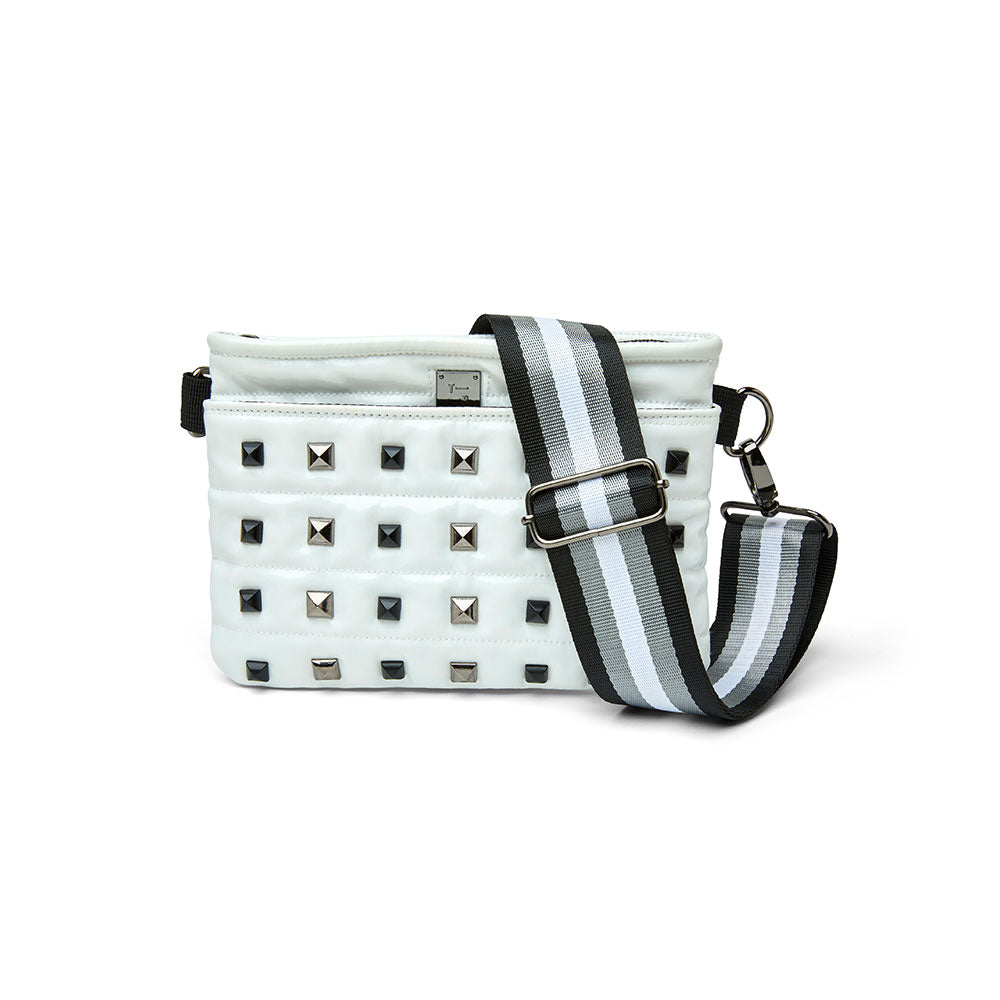 Shop Bum Bag White Patent From Think Royln -- Scout and Molly's In