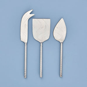 Be Home - Etched & Hammered Cheese Set