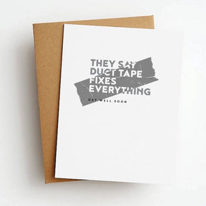 Skel - Duct Tape Greeting Card