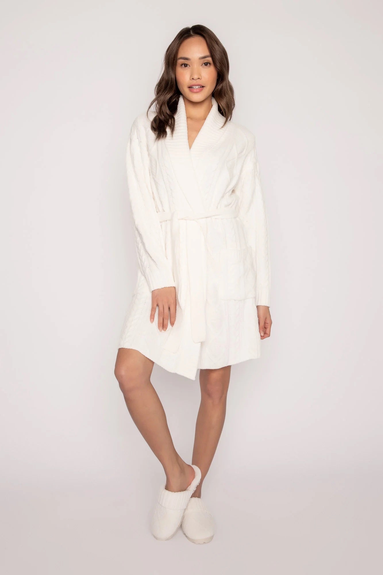 PJ Salvage - Cable Knit Robe – Luster